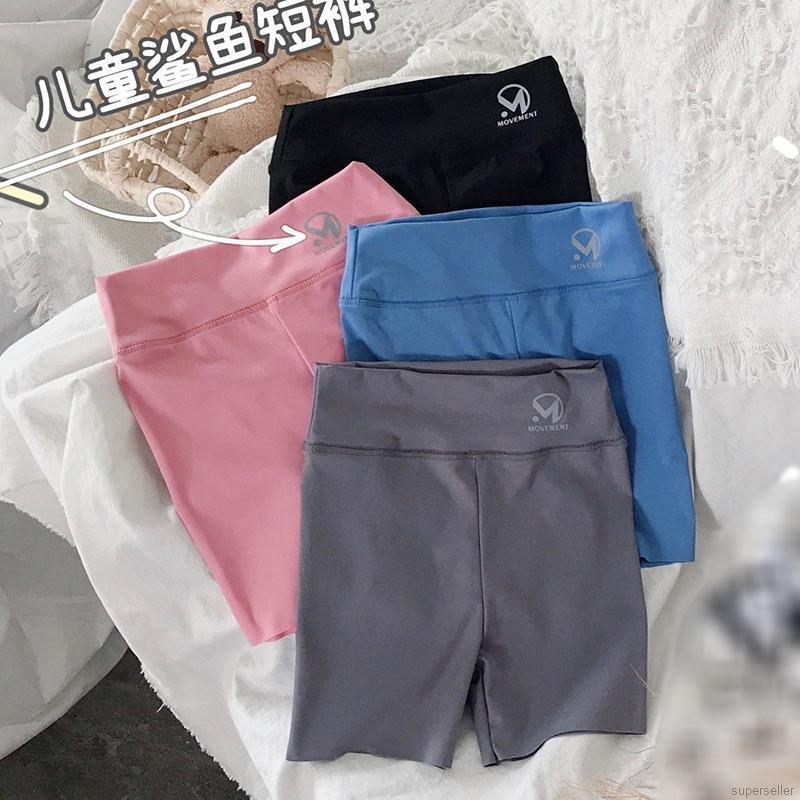 Quần đùi thun ôm dáng phong cách Hàn Quốc cho bé từ 1-7t