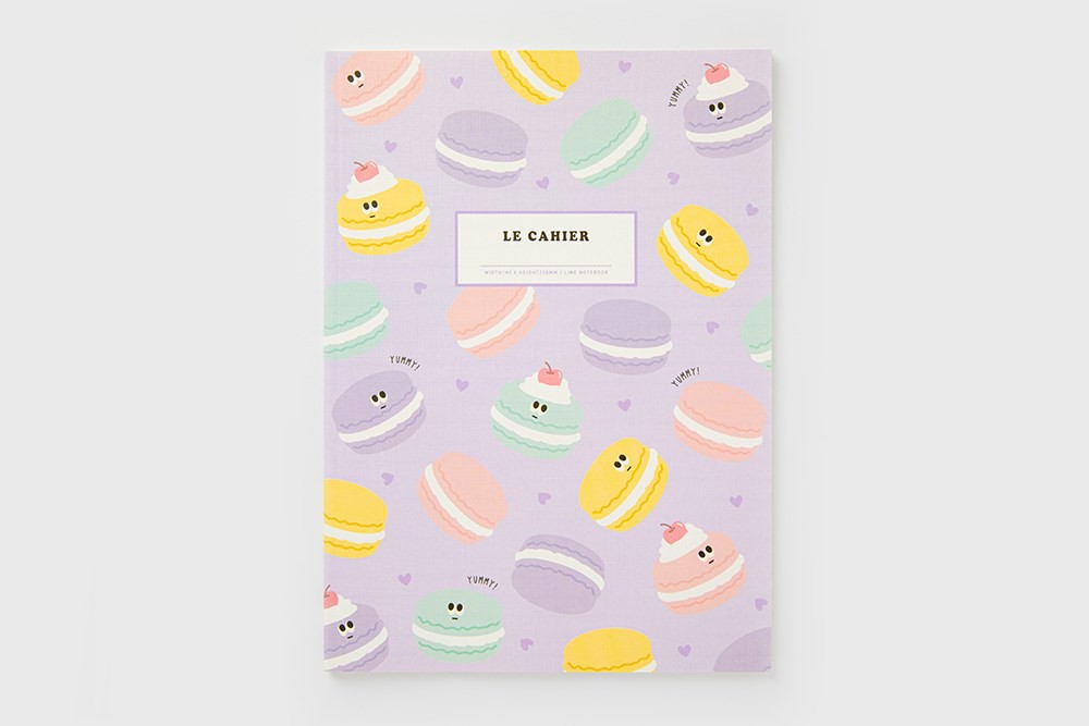 Sổ Ghi Chú ARTBOX Hàn Quốc Họa Tiết Bánh Macaron Ngọt Ngào