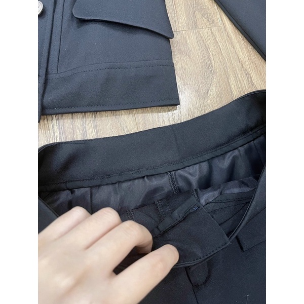 Sét áo kèm chân váy thiết kế