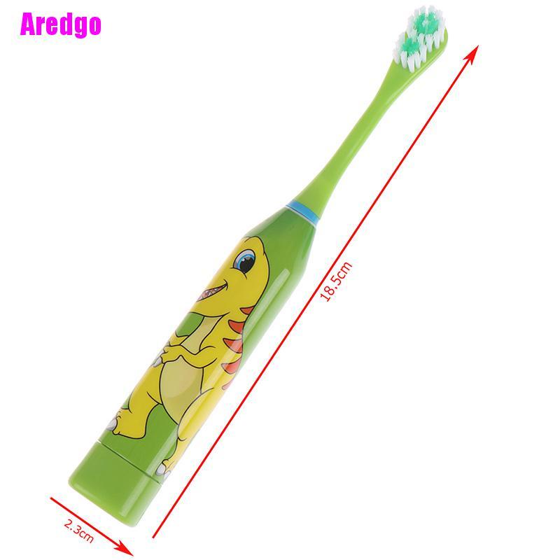 [Hàng mới về] Bàn chải đánh răng điện tử họa tiết hoạt hình dành cho bé