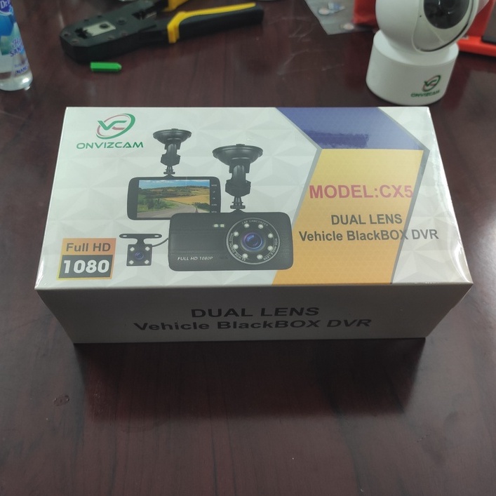 [Mã 12ELSALE hoàn 7% đơn 300K] Camera hành trình chính hãng Onvizcam CX5 - 2 mắt camera ghi hình trước sau 1080P | BigBuy360 - bigbuy360.vn