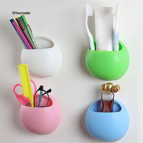 Kệ hít tường để bàn chải đánh răng gắn tường tiện lợi