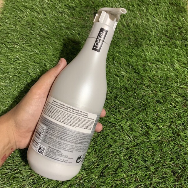 Dầu gội khử vàng L’Oréal Magnesium Silver 500ml cho tóc xám, bạc (₫559.000 ₫452.790 19% GIẢM)