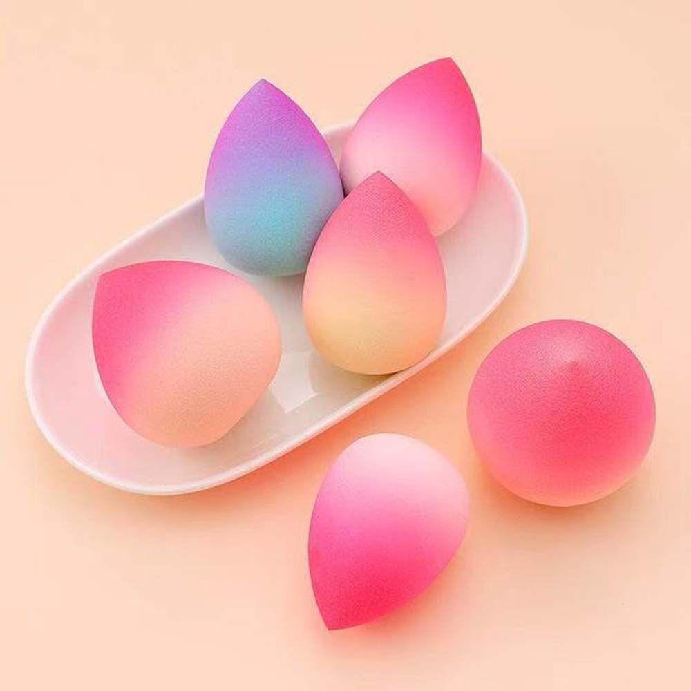 Mút Trang Điểm Hình Giọt Nước Màu Gradient Siêu Mềm