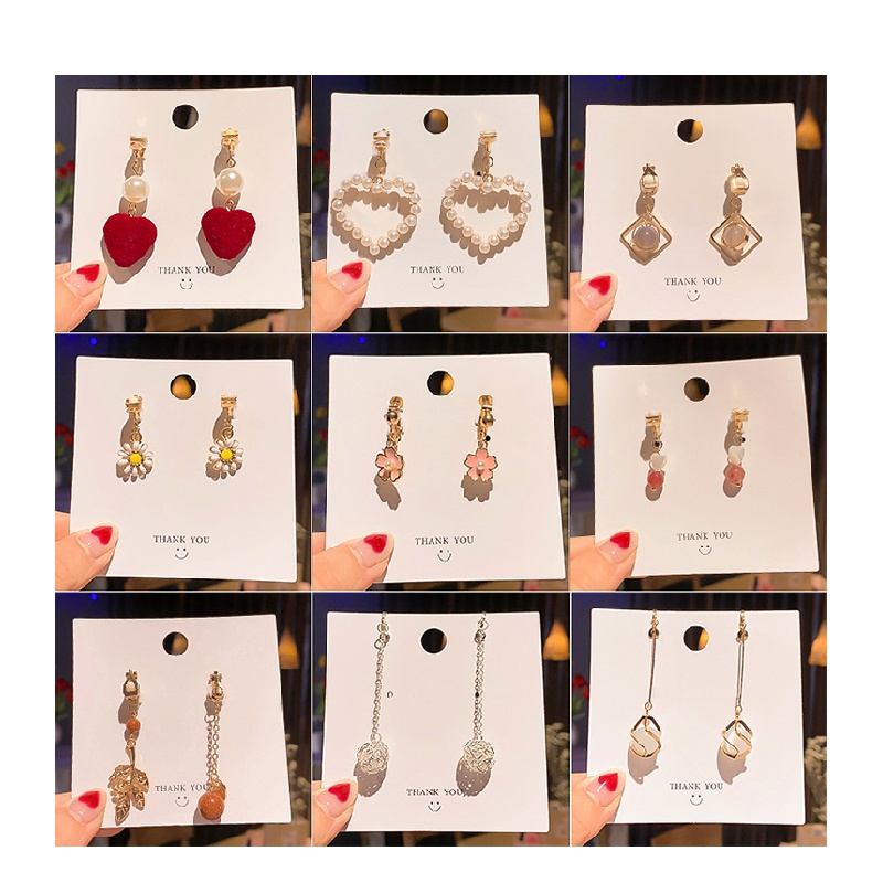 Hoa tai mặt thời trang Hàn Quốc