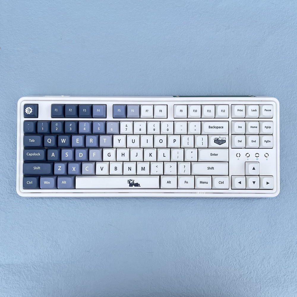 127 Phím Stray Dog Keycaps XDA Hồ sơ Gradient Phim hoạt hình Anime PBT DYE SUB Bàn phím cơ học Keycap