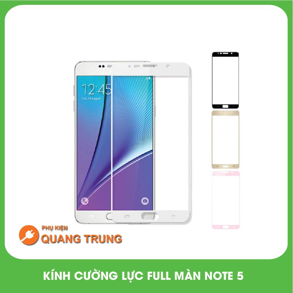 Kính cường lực full màn note5