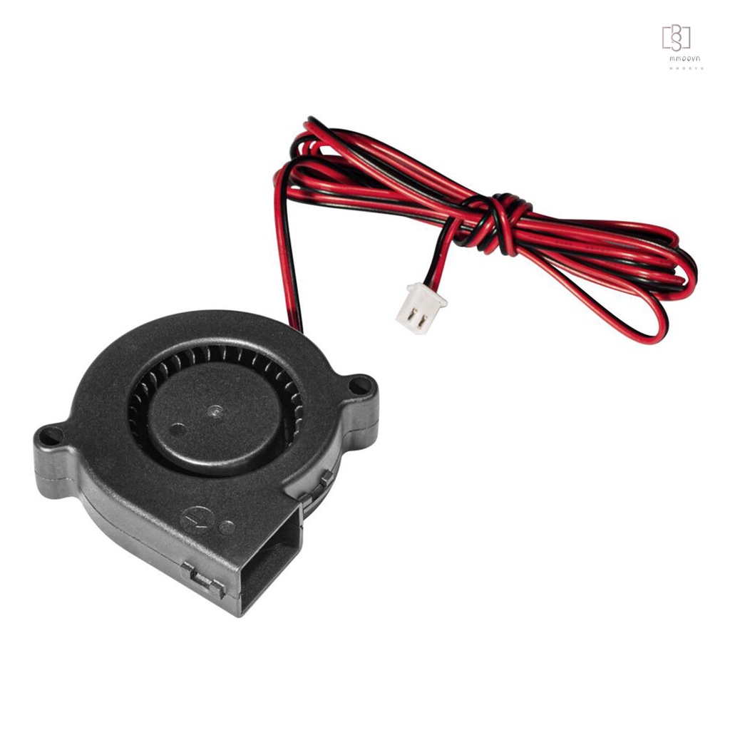 Quạt tản nhiệt 5015 DC 12V 0.19A 6500RPM kích thước 50 * 50 * 15mm cho máy in 3D DIY