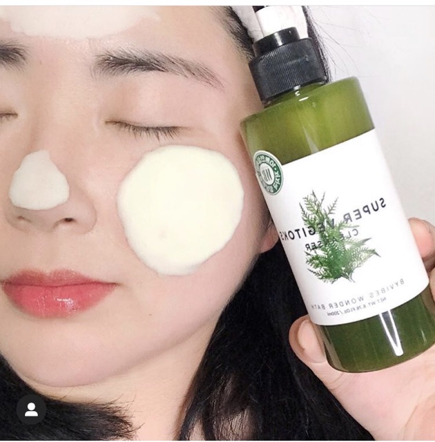 Sữa rửa mặt sủi bọt thải độc super vegitoks cleanser