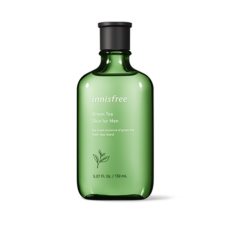 [mẫu mới] Nước Hoa Hồng Trà Xanh Cho Nam Innisfree Green Tea Skin For Men 150ml