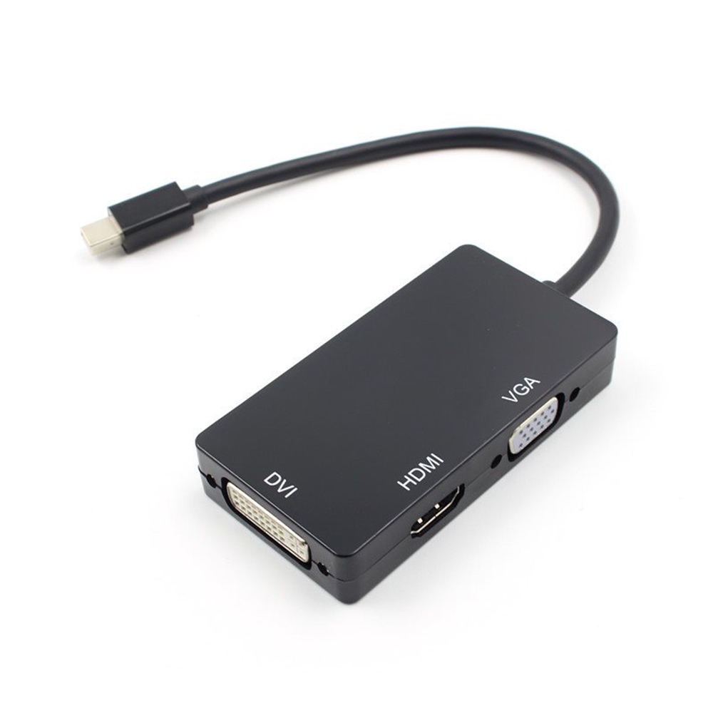 Pophouse Display Thunderbolt/Mini Port/DP to VGA/HDMI/DVI Adapter For Macbook Pro Air
