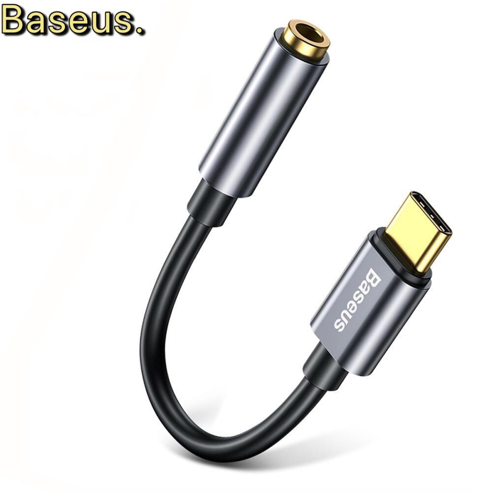 Jack chuyển đổi Type C sang cổng 3.5mm Baseus L54 chính hãng