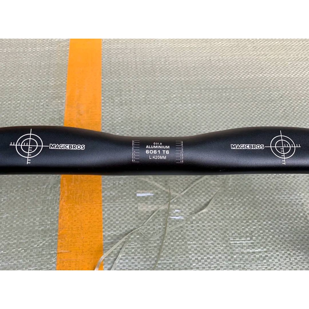 Ghi đông cong Magicbros bằng nhôm cho xe đạp thể thao