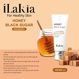 Tẩy Tế Bào Chết Đường Đen Mật Ong Ilakia