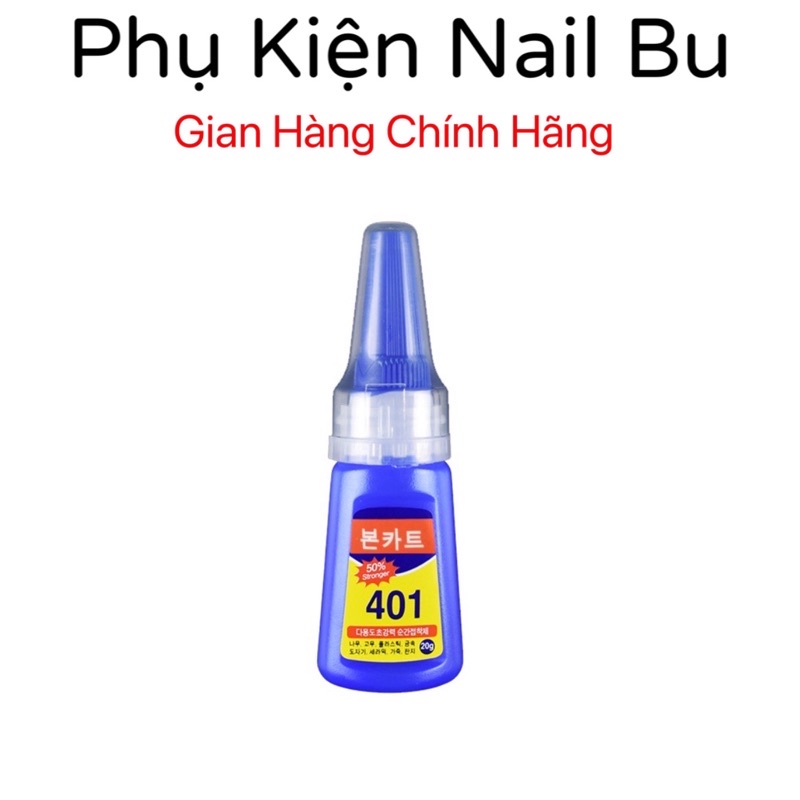 Keo gắn đá, gắn móng 401 hàng chuẩn loại 1