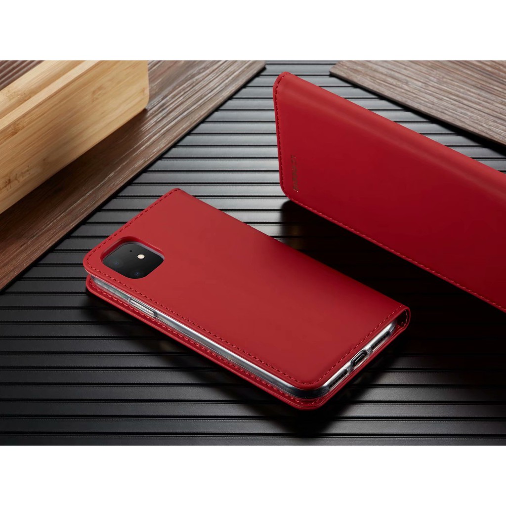 Bao da điện thoại nắp lật kèm ví nam châm cho IPhone 12 Pro Max Mini 11 SE 2020 6s plus 7 8 XR XS Max | BigBuy360 - bigbuy360.vn