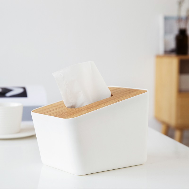 Hộp giấy bìa gỗ đa năng phong cách NHẬT BẢN