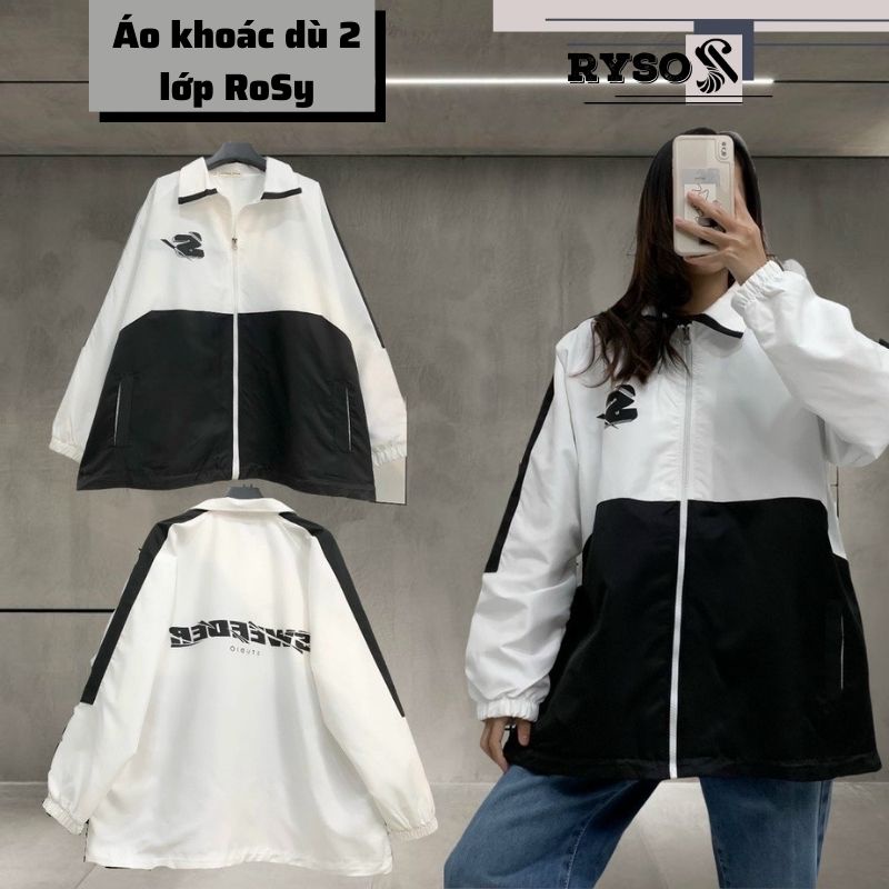Áo khoác gió SWEEDER chất dù 2 lớp dày dặn phong cách năng động