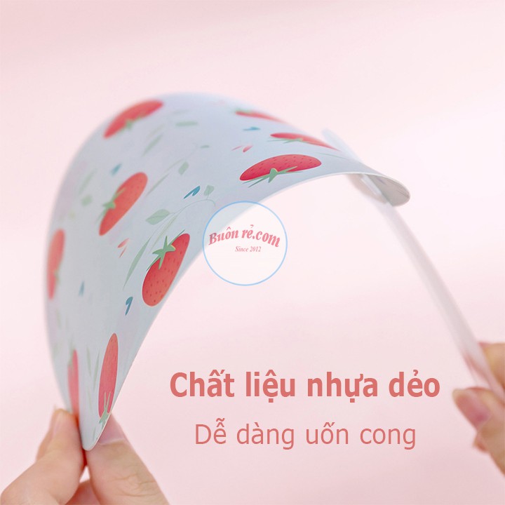 Quạt cầm tay mini hình tròn hoạt hình nhiều họa tiết 01092 Buôn Rẻ