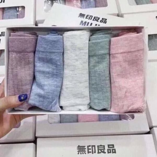 SÉT 5 QUẦN CHIP MUJI NHẬT h12 89