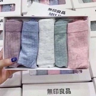 Sét 5 quần chip muji nhật h12 89