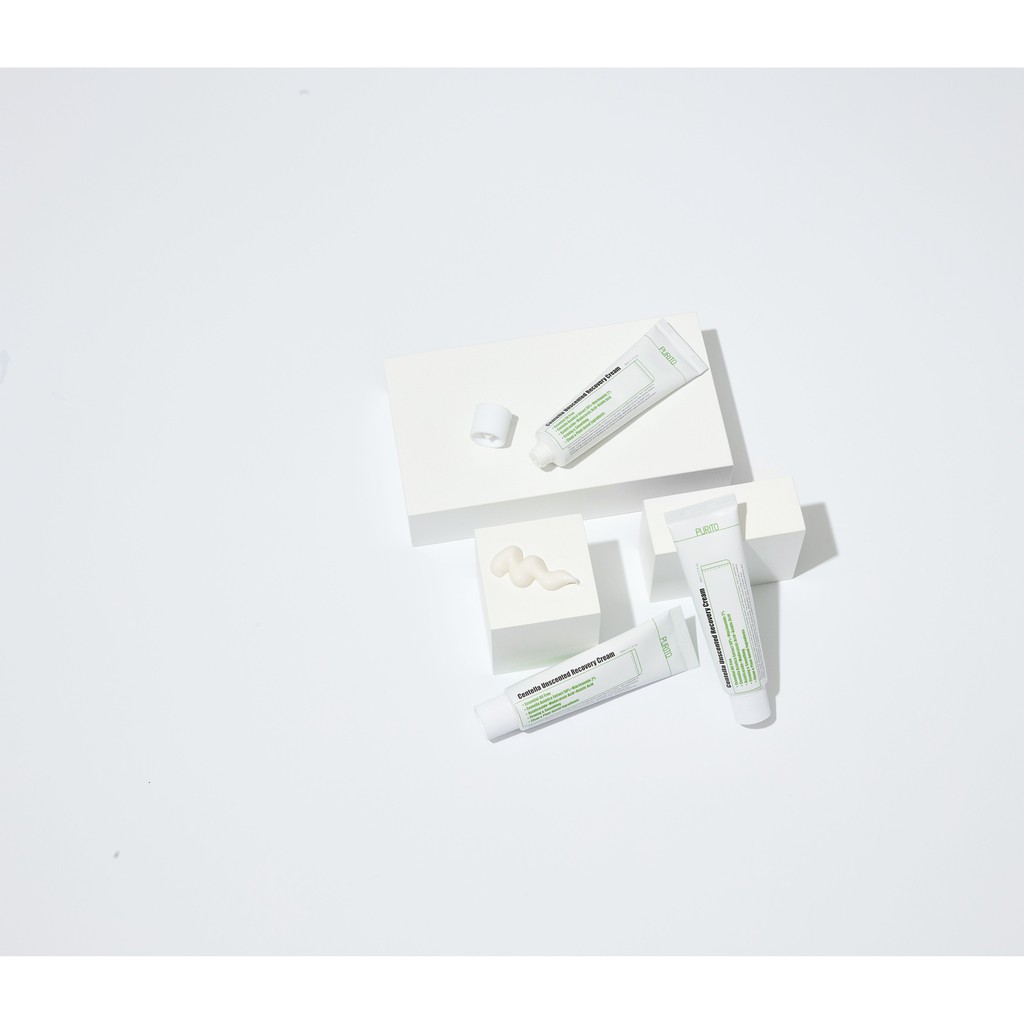 Kem dưỡng rau má không chứa hương liệu PURITO Centella Unscented Recovery Cream 50ml