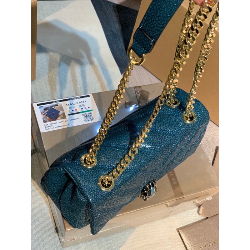 Túi BVG nhũ xanh da đẹp màu mới nhất♥️