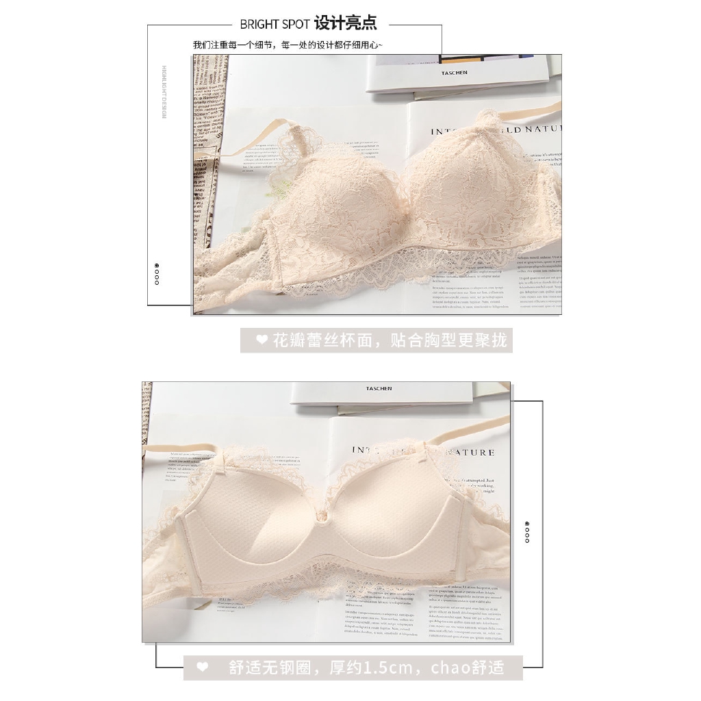 Bộ Đồ Lót Ren Không Gọng Gợi Cảm Dành Cho Nữ (Có Bán Lẻ Áo) | BigBuy360 - bigbuy360.vn