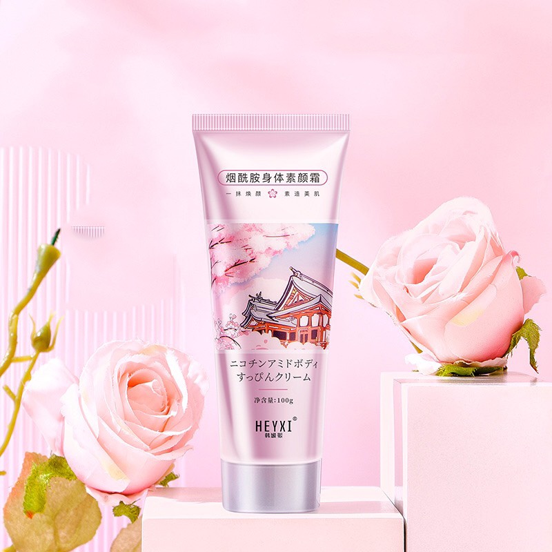 Kem dưỡng thể trắng da dưỡng ẩm cho da body Heyxi Ecobott