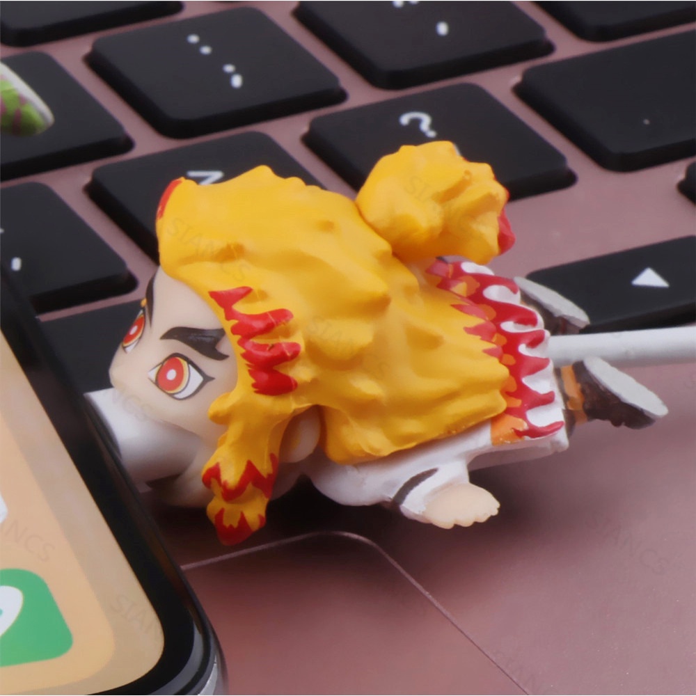 Phụ Kiện Bảo Vệ Dây Cáp Điện Thoại Hình Demon Slayer