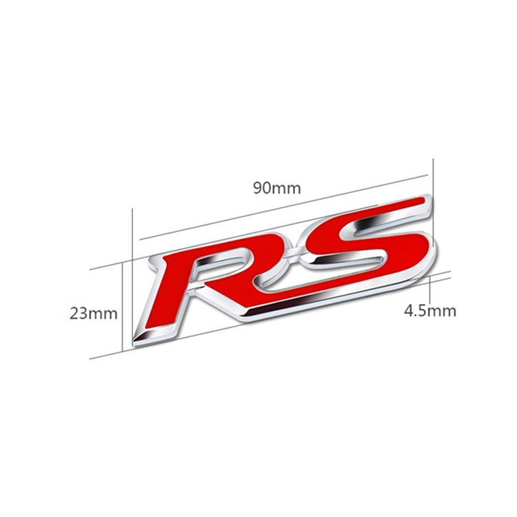 1 Logo Kim Loại Gắn Lưới Tản Nhiệt
