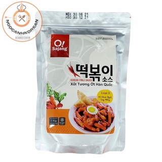 <HOT> Sốt Ớt Sẵn Nấu Tokbokki Bánh Gạo Xào Cay Hàn Quốc 1kg