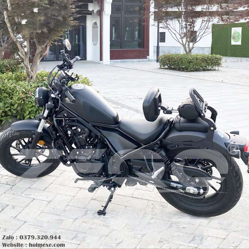Baga Kèm Tựa Lưng Honda Rebel 300-500 Gập Thái Lan