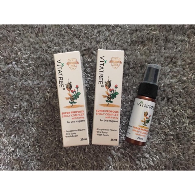 Xịt ho Vitatree mẫu mới