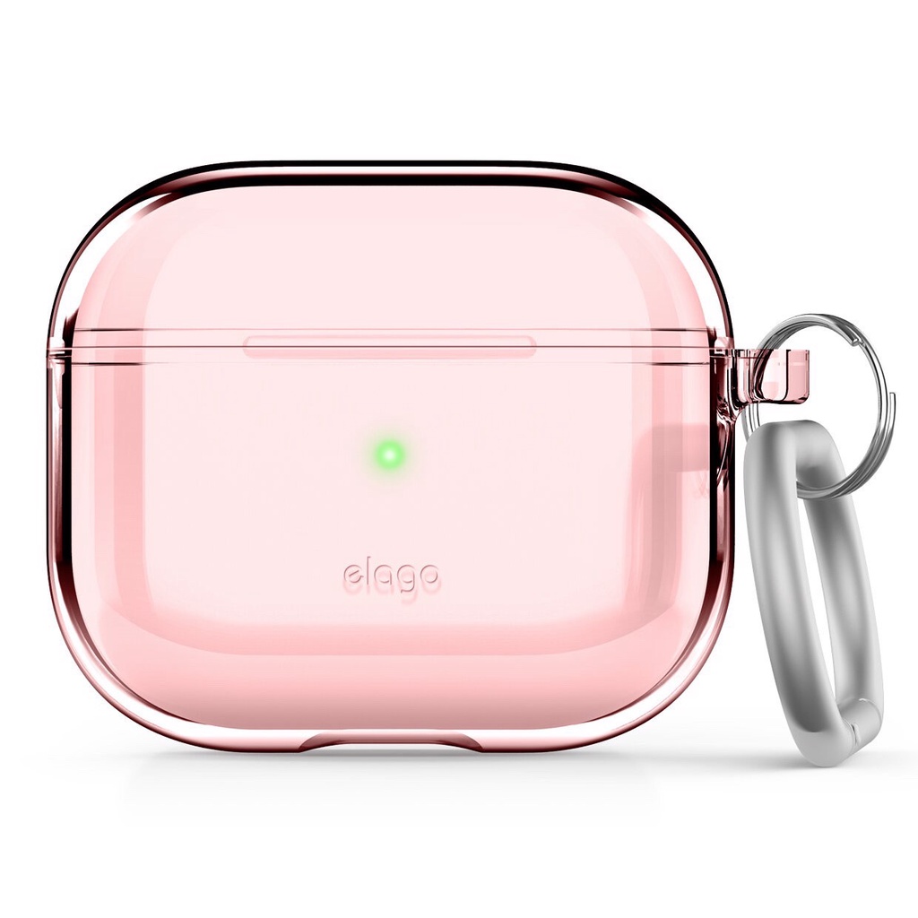 Vỏ Case AirPods 3 Elago Clear Trong Suốt hỗ trợ sạc không dây mới nhất 2022