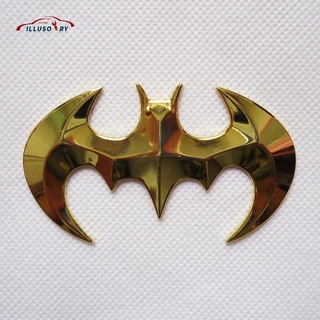 Hình Dán Logo Batman 3d Bằng Kim Loại Cho Xe Hơi