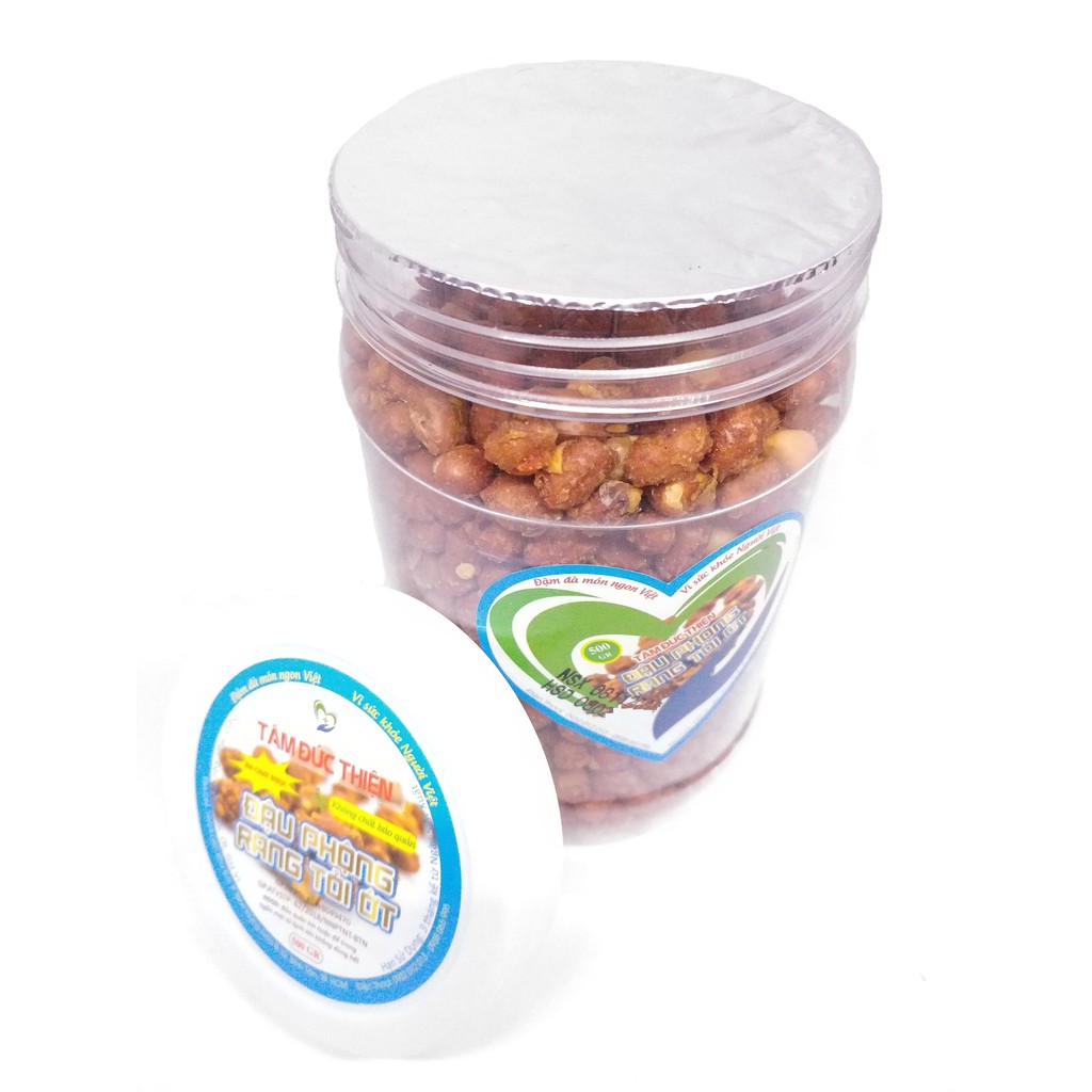 Combo 2 Hộp Đậu Phộng Rang Tỏi Ớt Tâm Đức Thiện(2 x 500GR) | BigBuy360 - bigbuy360.vn