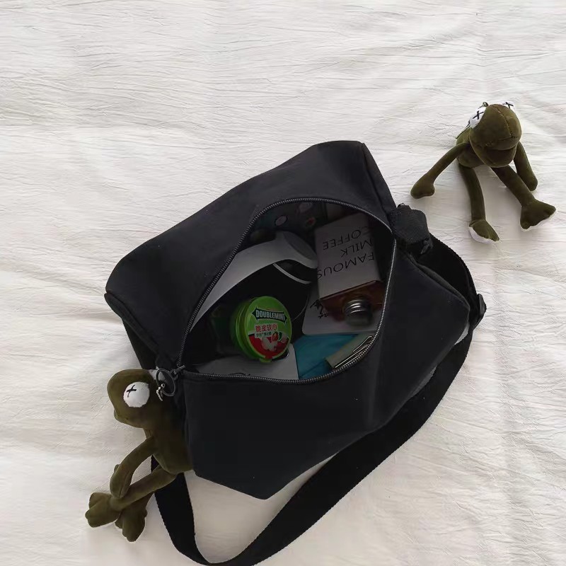 Túi đeo chéo vải Canvas dung tích lớn - [D026] | BigBuy360 - bigbuy360.vn