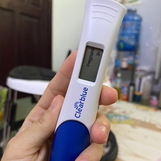 QUE THỬ THAI CLEARBLUE 3 TESTS CHÍNH HÃNG