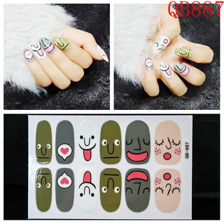 Nail dán mẫu mới đẹp đón tết