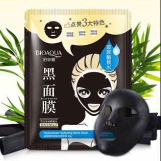 Mặt nạ thải độc than hoạt tính Bioaqua( 1 miếng)