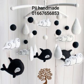 ( SẴN) TREO NÔI CHO BÉ SƠ SINH HANDMADE VẢI NỈ 081 - KHUNG TREO NÔI - ĐỒ TREO NÔI
