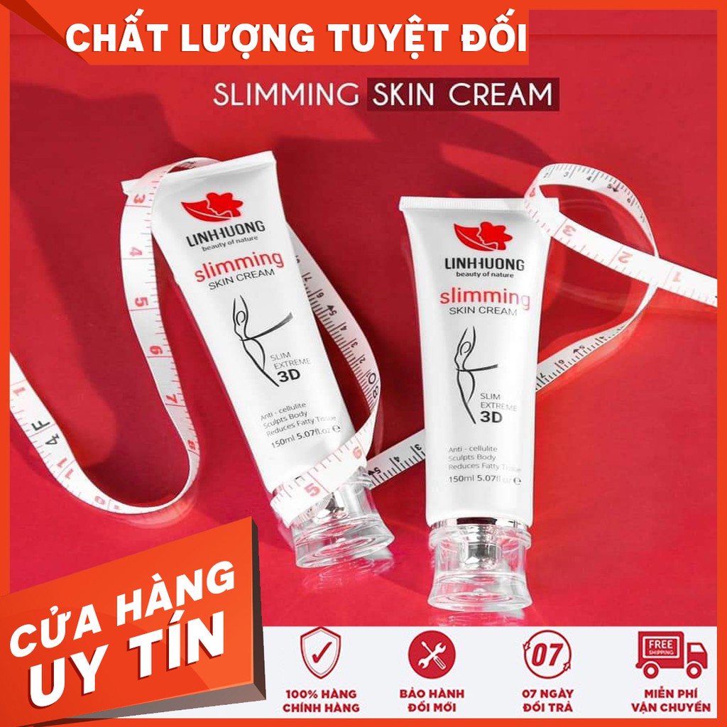 [FREESHIP 50k] [Chính Hãng] kem tan mỡ 3d Linh Hương slimming skin cream