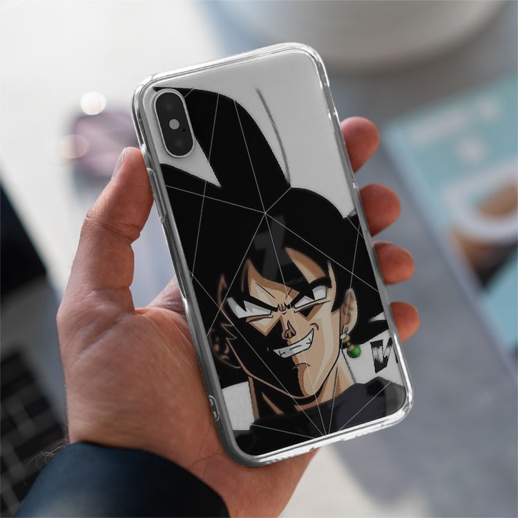 Ốp Lưng Black Goku - DBS  nụ cười tỏa nắng cho Iphone 5 6 7 8 Plus 11 12 Pro Max X Xr GOKPOD00052