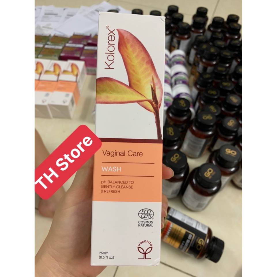 Bill, hàng Air, Dung tích 250ml dung dịch vệ sinh phụ nữ Kolorex Intimate Wash loại khí hư, mùi hôi, ngứa, nấm vùng kín