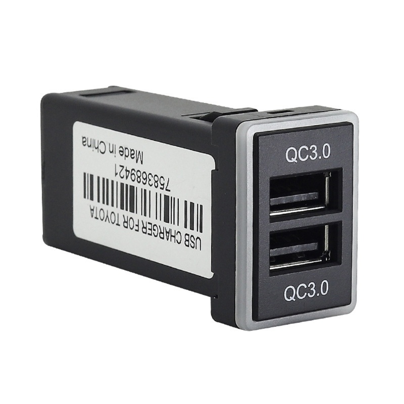 Tẩu Sạc Nhanh QC3 0 5V 3A 9V 2A Cho Điện Thoại GPS DVR