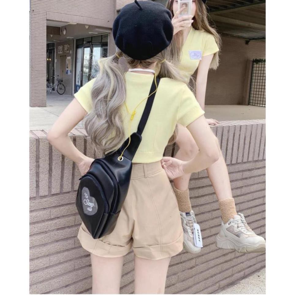 Quần SHORT BAE BANDAR KAKI TRƠN 3 Màu Nữ