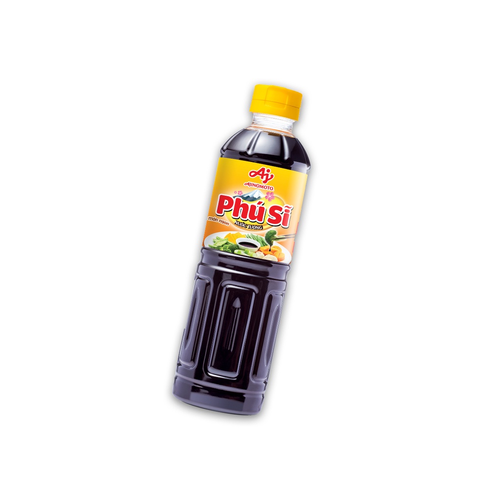 Combo 3 chai nước tương Phú Sĩ Ajinomoto (500ml/ chai)