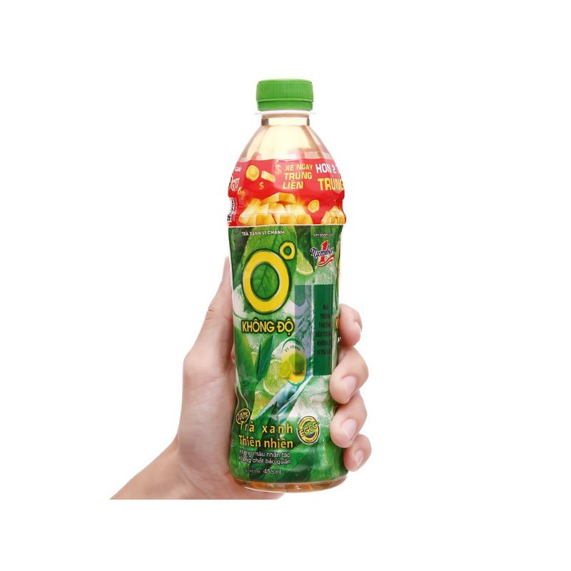Trà Ô Long Tea Plus / Trà Xanh Không Độ / Dr Thanh 455ml tùy chọn