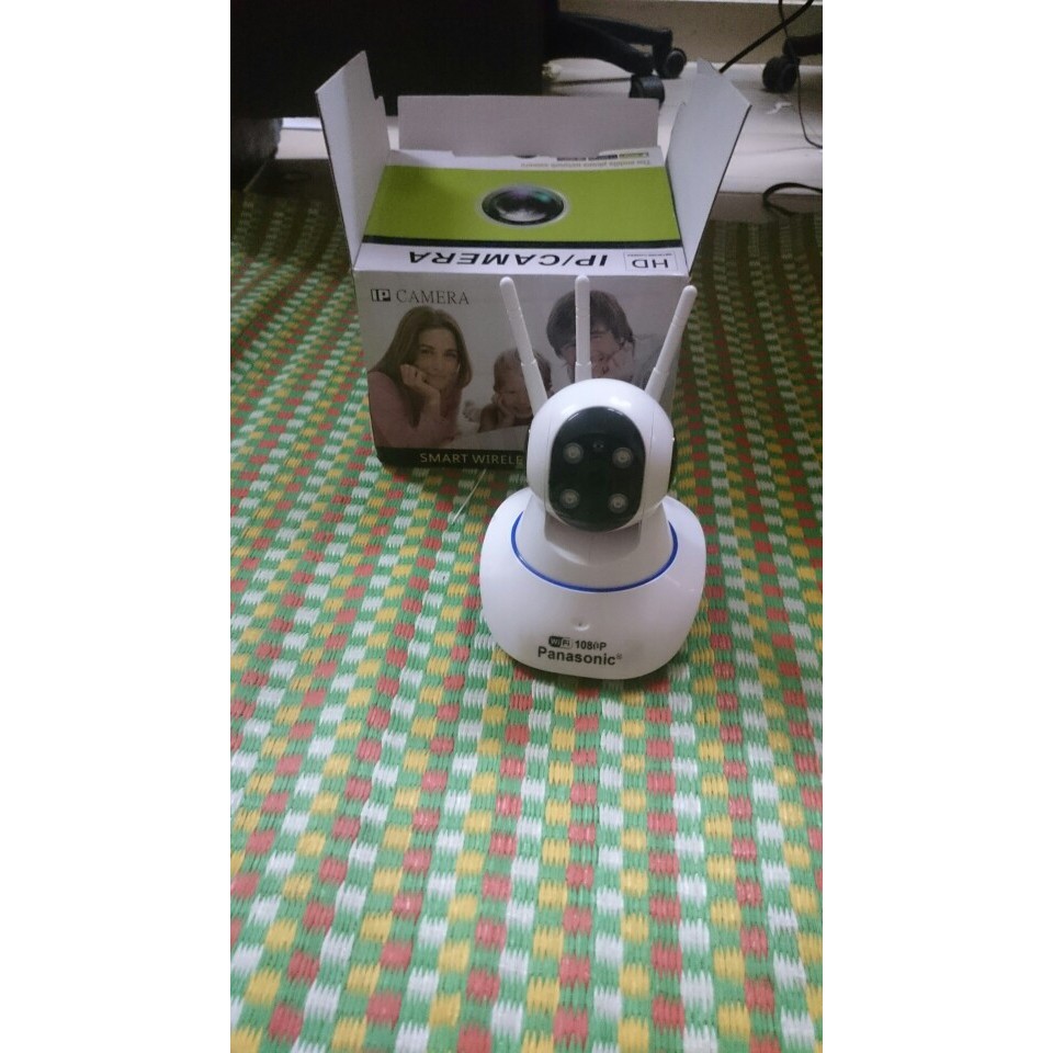 Camera IP WIFI 3 Râu Full HD 1080P Siêu nét 2017